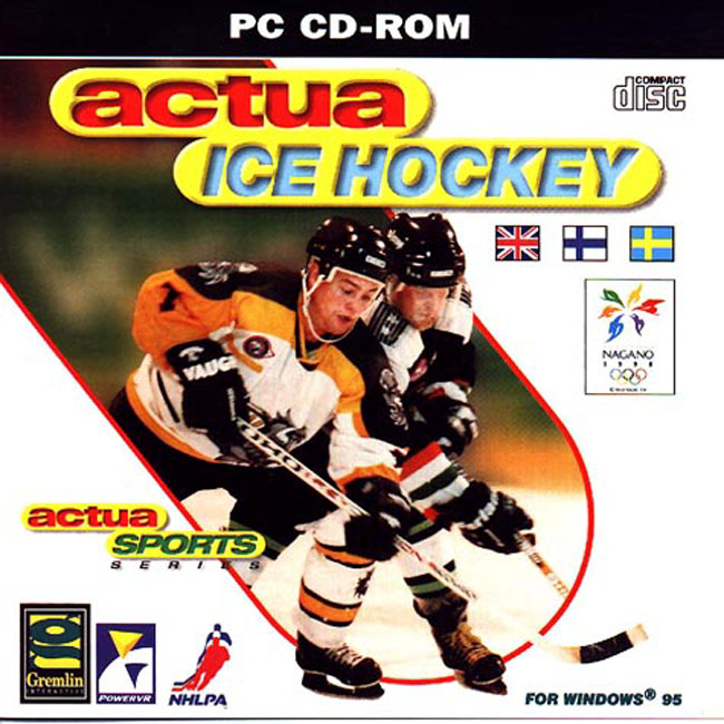Actua Ice Hockey - predn CD obal