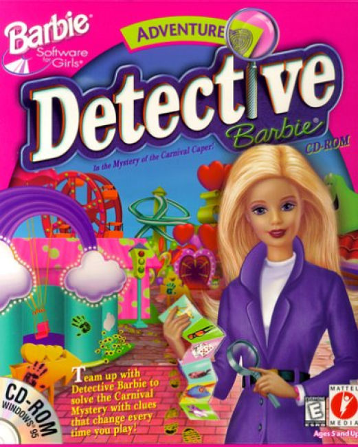 Adventures of Detective Barbie - predn CD obal 2