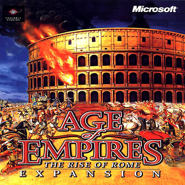Age of Empires: The Rise of Rome - predn CD obal