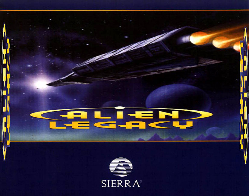 Alien Legacy - zadn CD obal