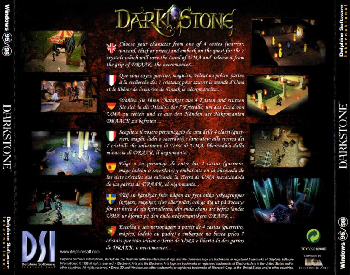 DarkStone - zadn CD obal 2