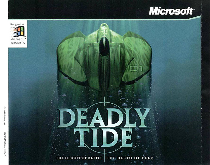 Deadly Tide - predn CD obal