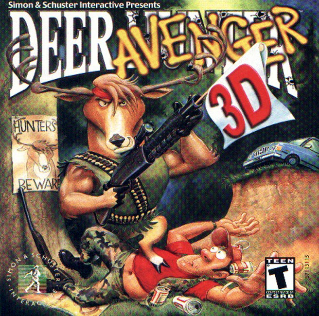 Deer Avenger 3D - predn CD obal