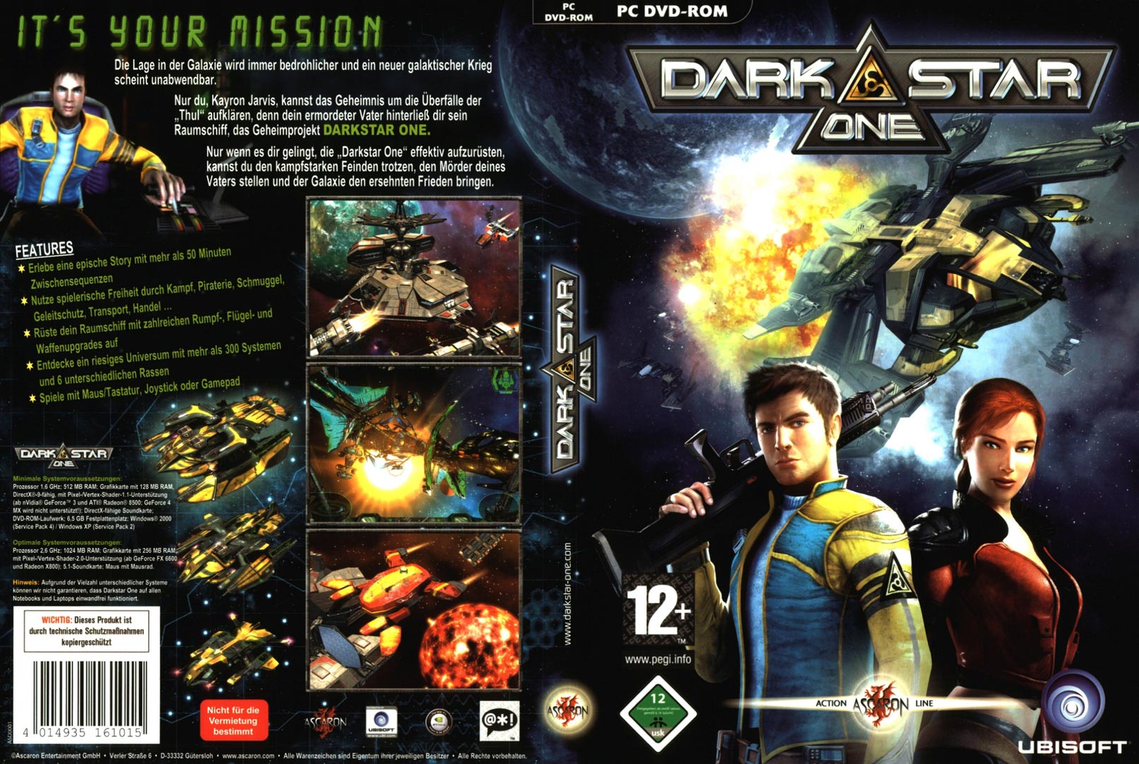 Darkstar One - DVD obal