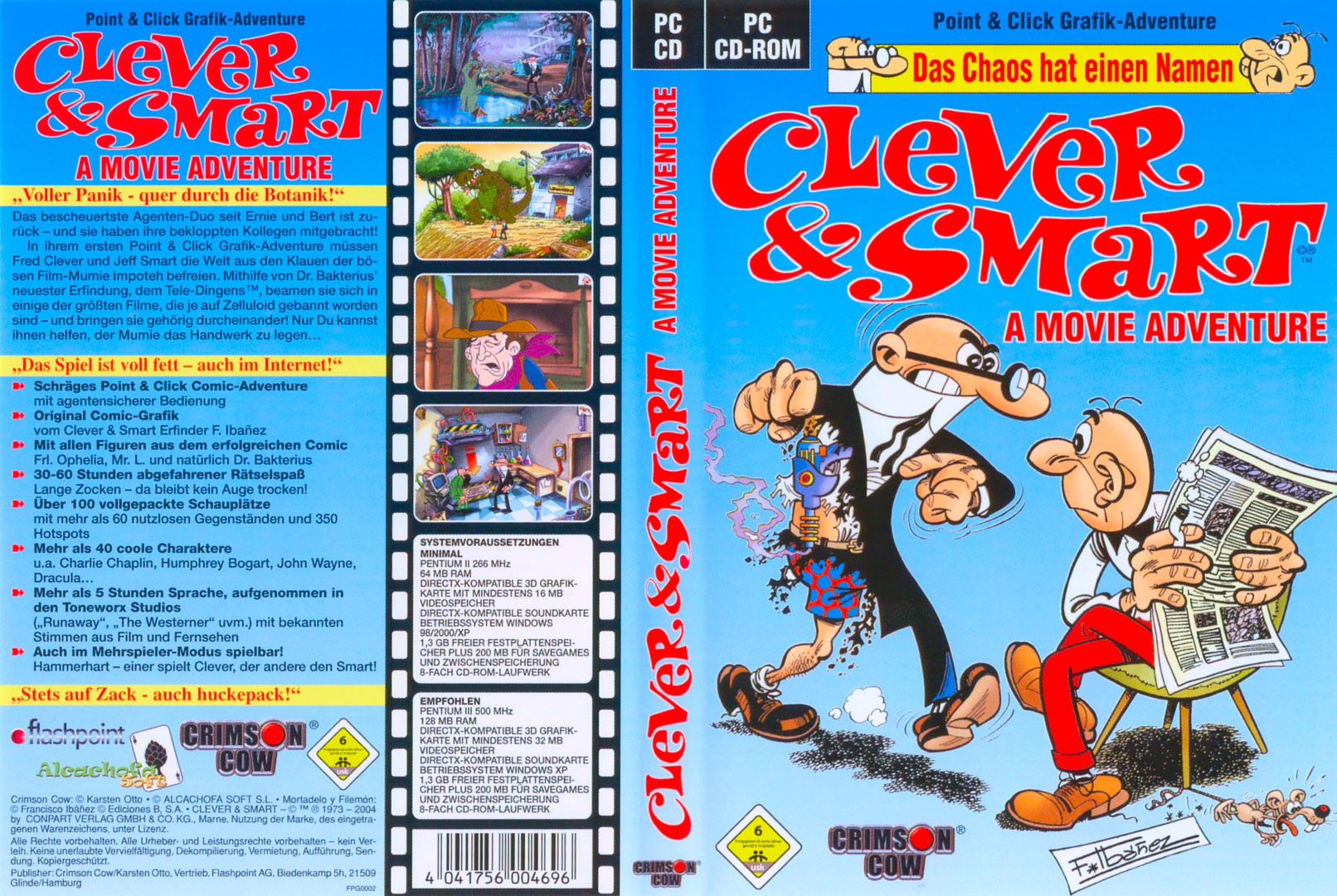 Clever & Smart: A Movie Adventure - DVD obal