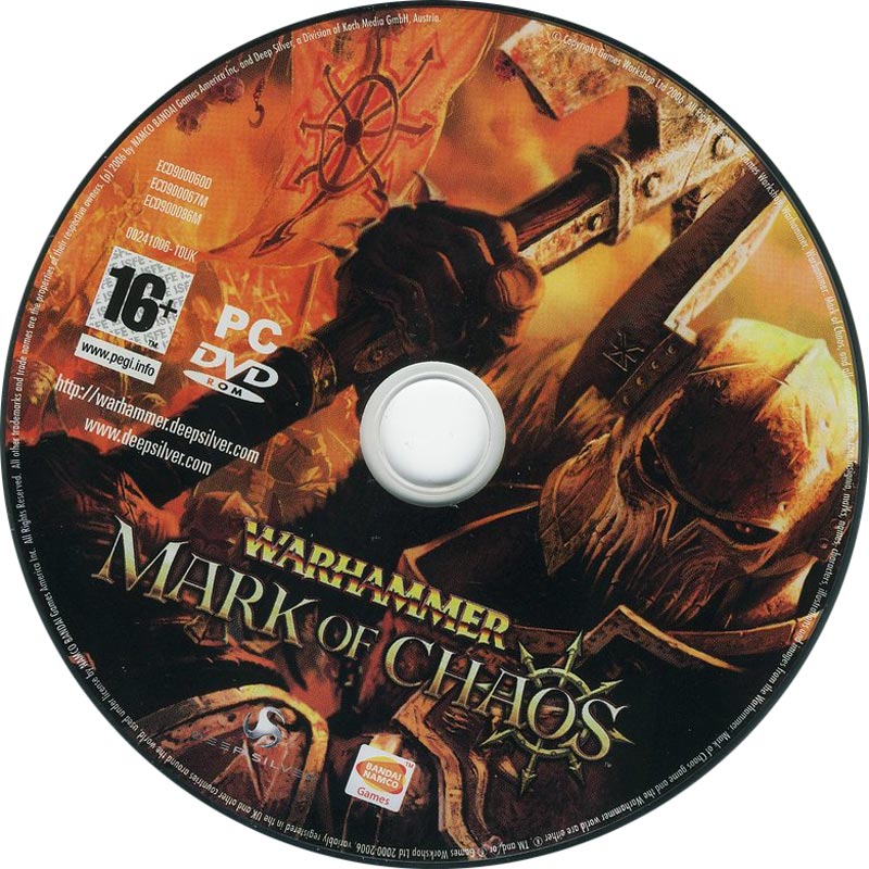 Warhammer: Mark of Chaos - CD obal