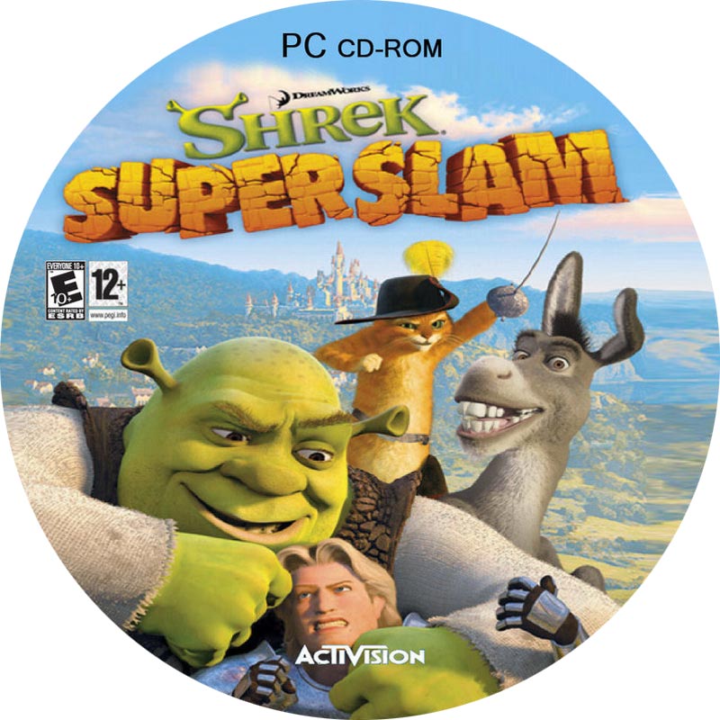 Shrek SuperSlam - CD obal