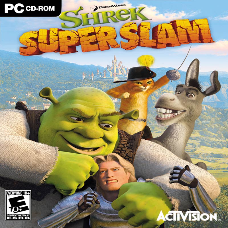 Shrek SuperSlam - predn CD obal