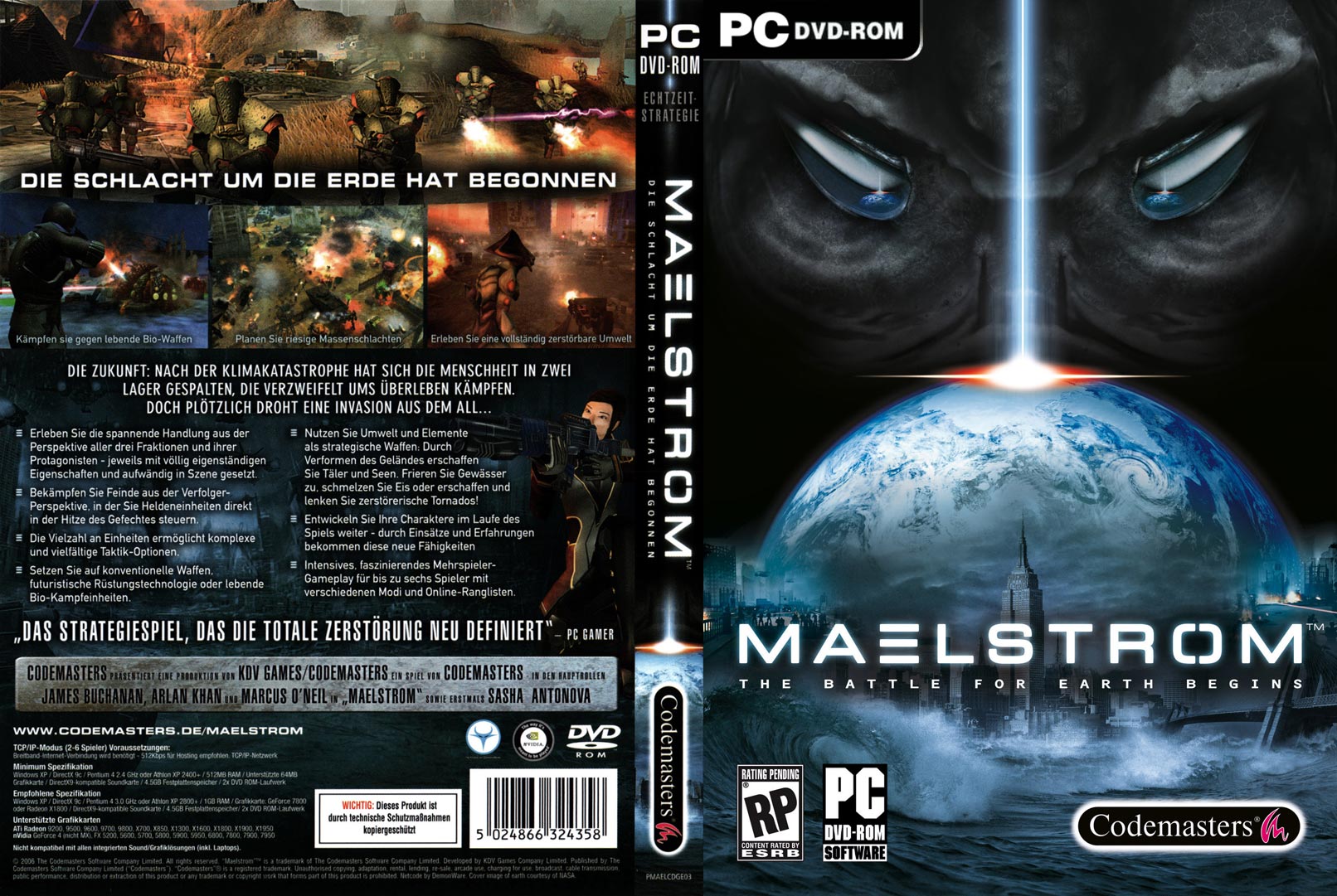 Maelstrom - DVD obal