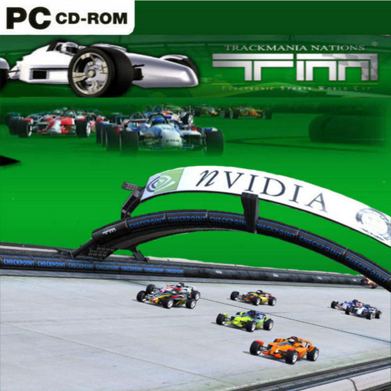 TrackMania Nations - predn CD obal