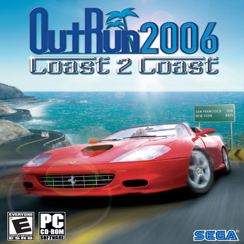 OutRun 2006: Coast 2 Coast - predn CD obal