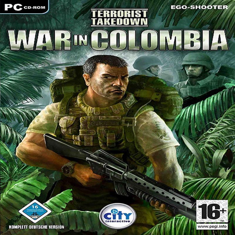 Terrorist Takedown: War In Colombia - predn CD obal