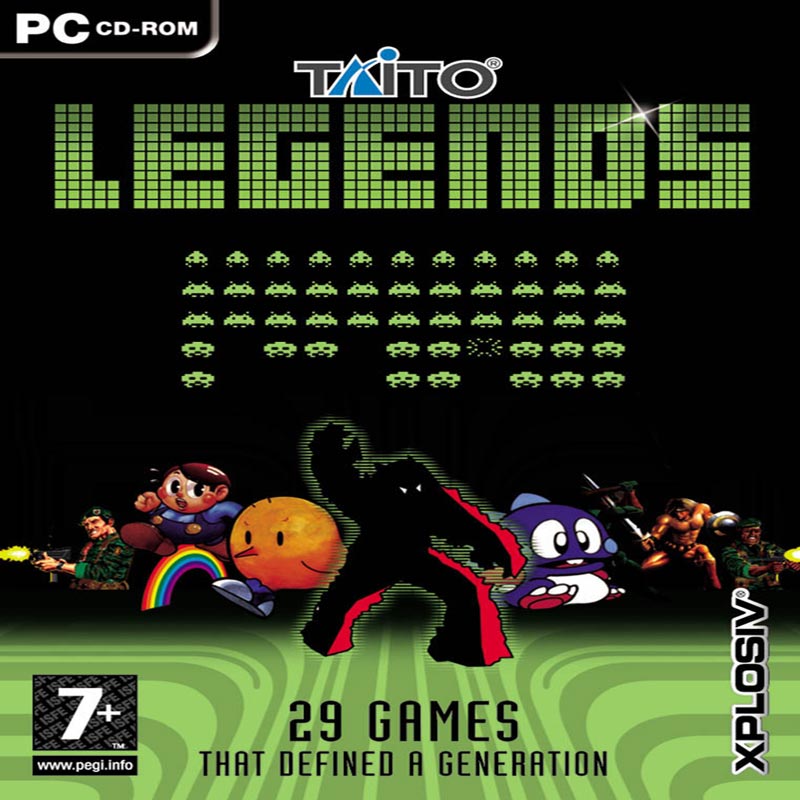 Taito Legends - predn CD obal