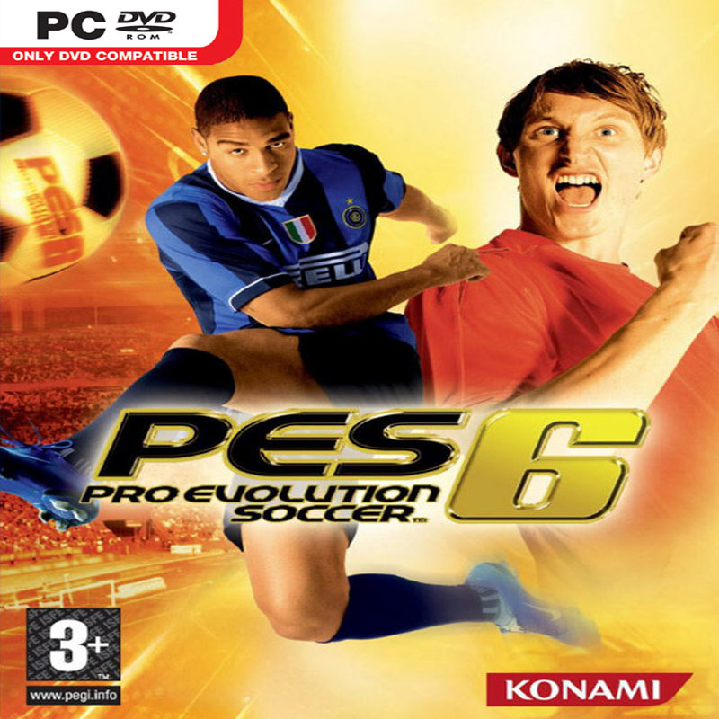 Pro Evolution Soccer 6 - predn CD obal 3