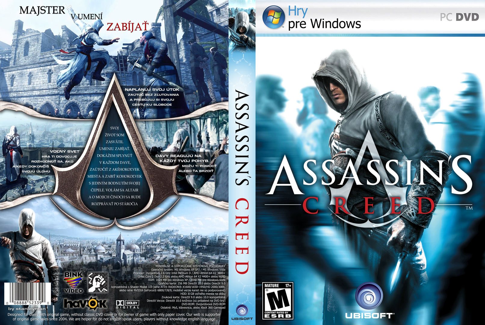Assassins Creed - DVD obal 2