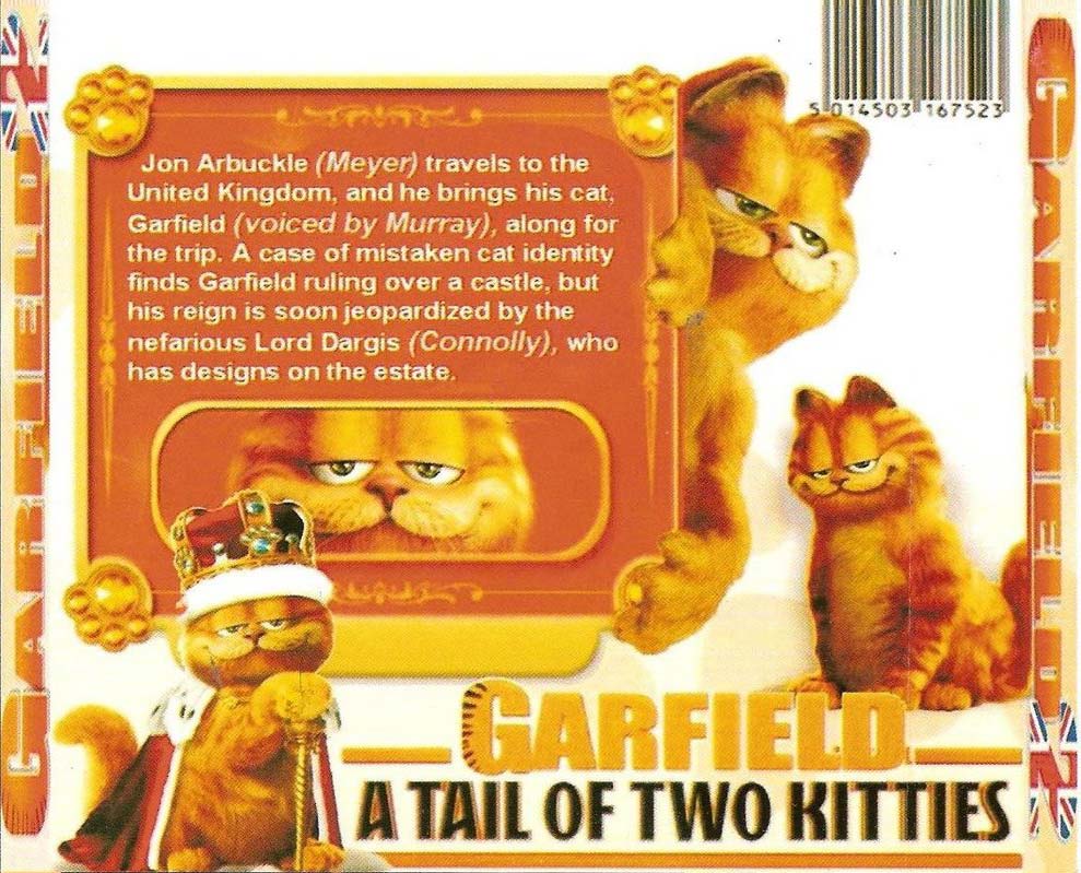 Garfield: A Tail of Two Kitties - zadn CD obal
