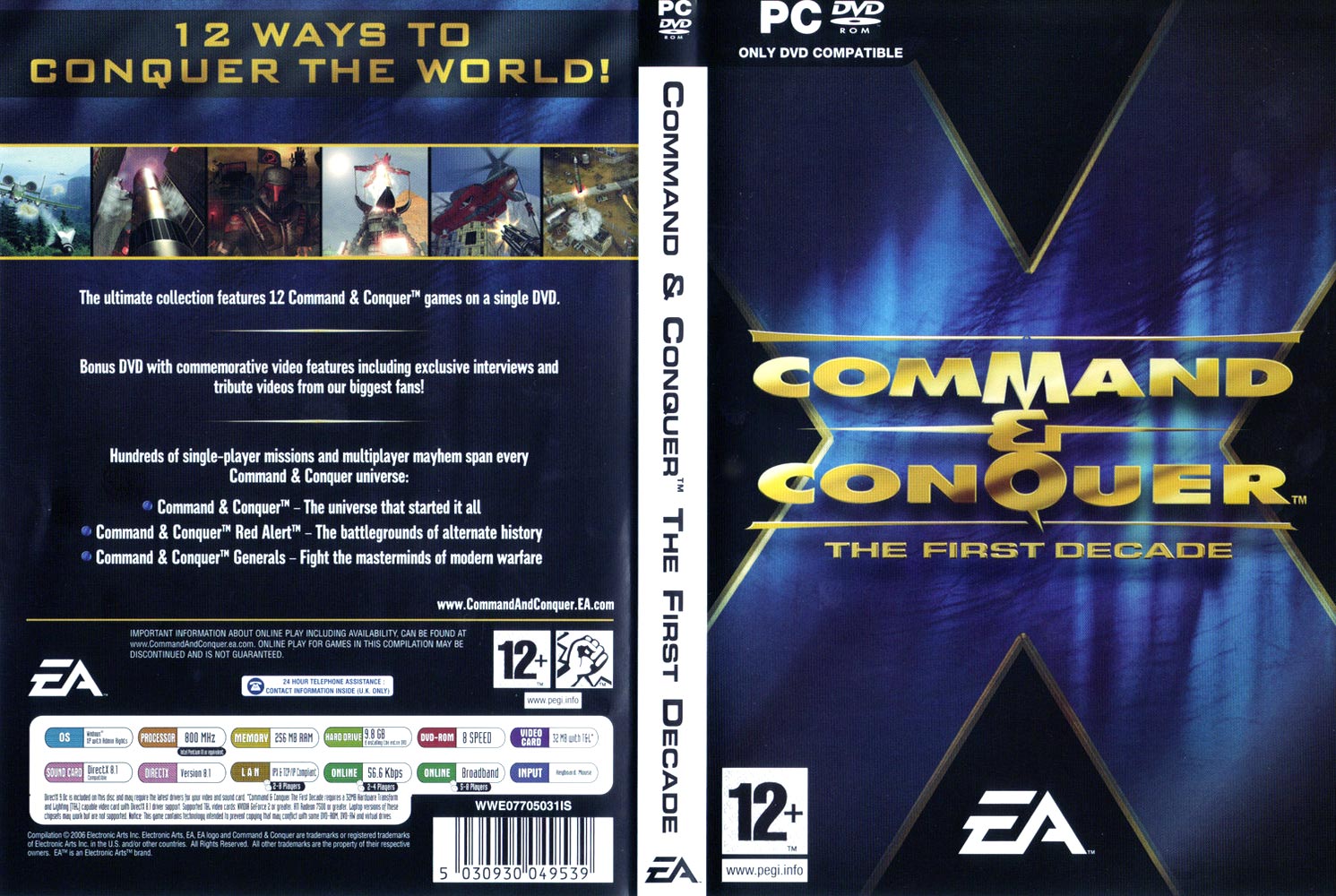 Command & Conquer: The First Decade - DVD obal