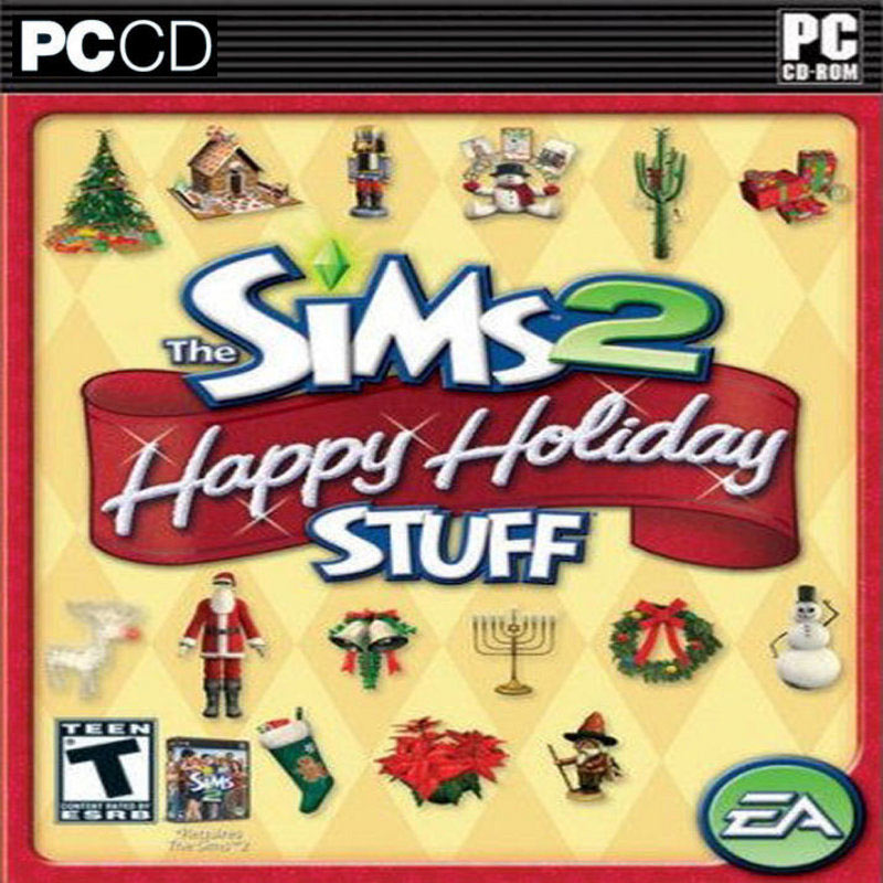 The Sims 2: Happy Holiday Stuff - predn CD obal 2