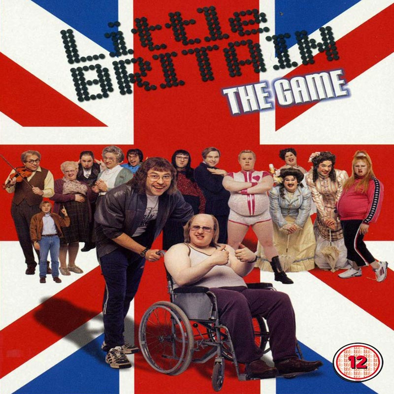 Little Britain The Video Game - predn CD obal 2