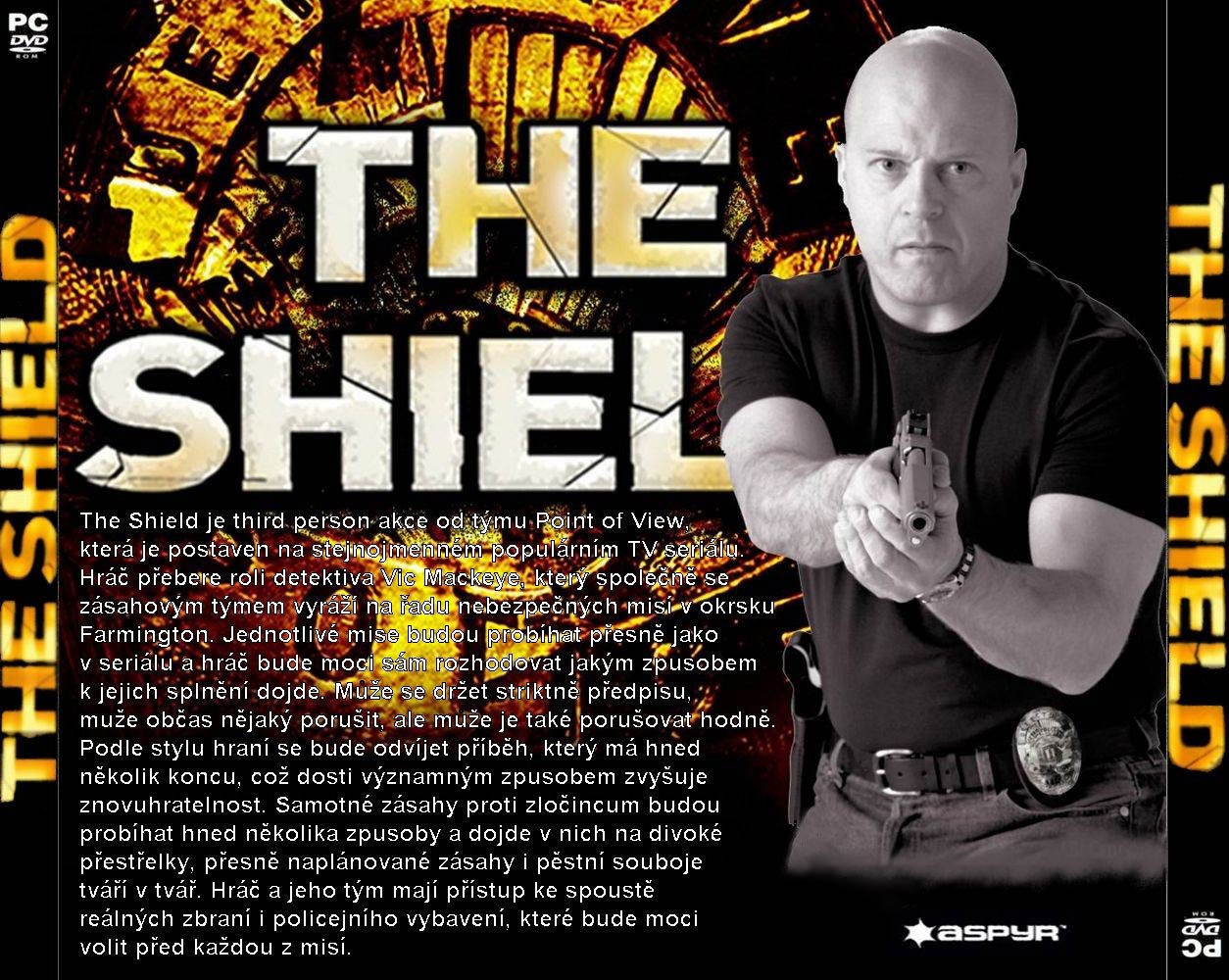 The Shield - zadn CD obal