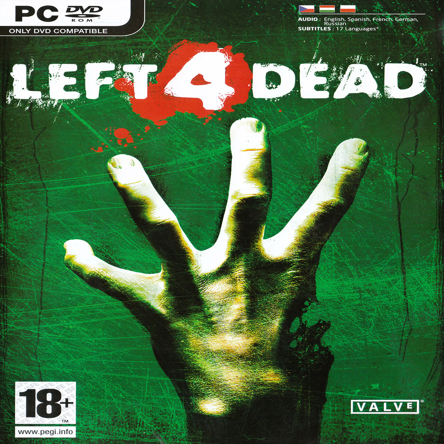 Left 4 Dead - predn CD obal