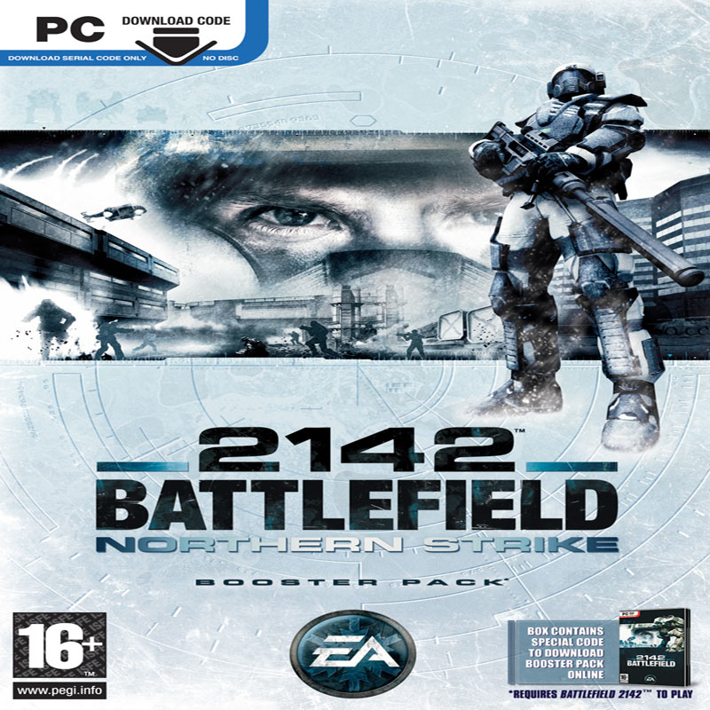Battlefield 2142: Northern Strike - predn CD obal