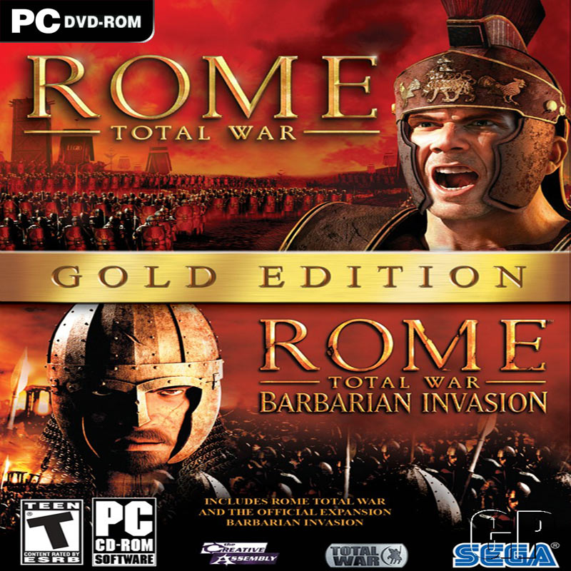 Rome: Total War - Gold Edition - predn CD obal