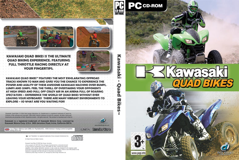 Kawasaki Quad Bikes - DVD obal
