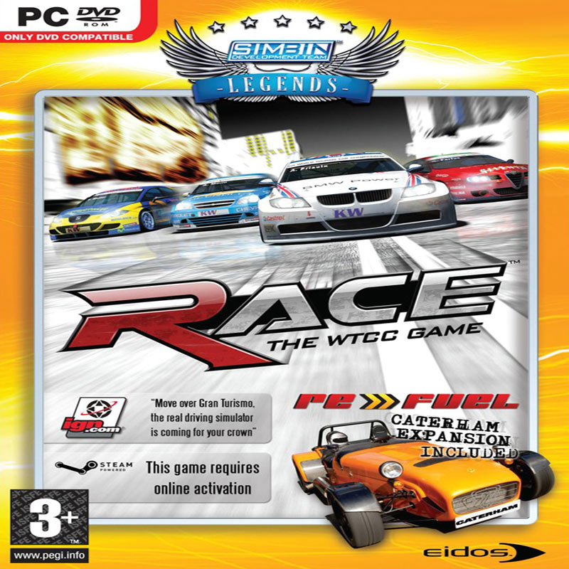 RACE: Caterham - predn CD obal