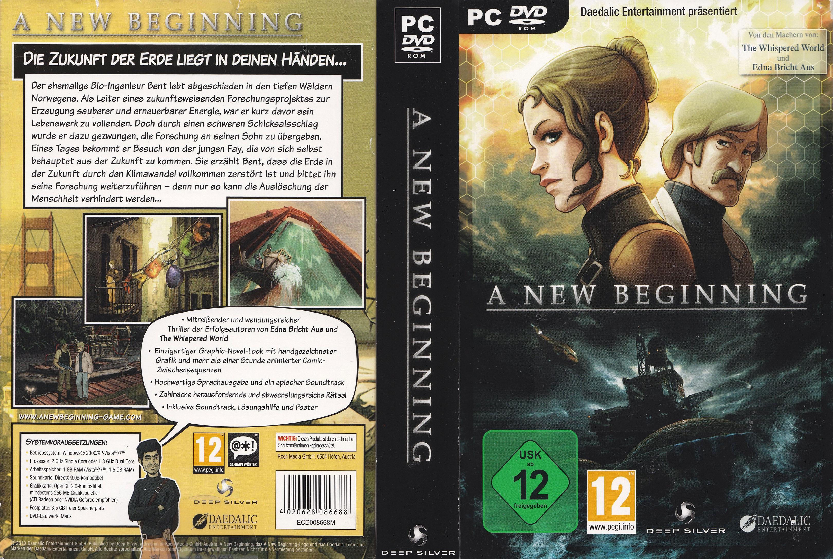 A New Beginning - DVD obal