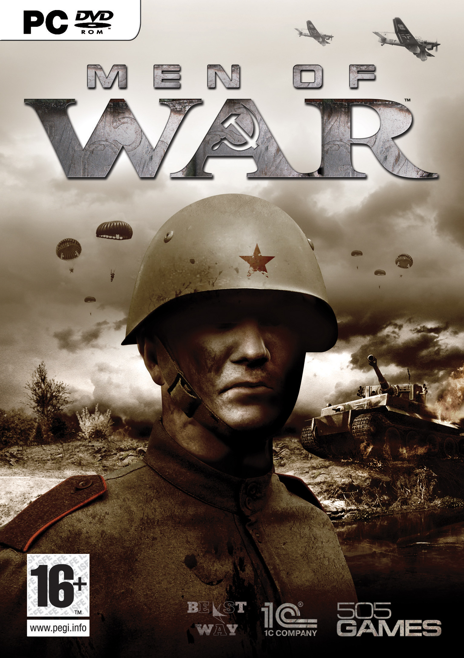 Men of War - predn DVD obal