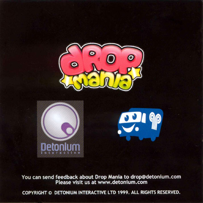 Drop Mania - predn vntorn CD obal