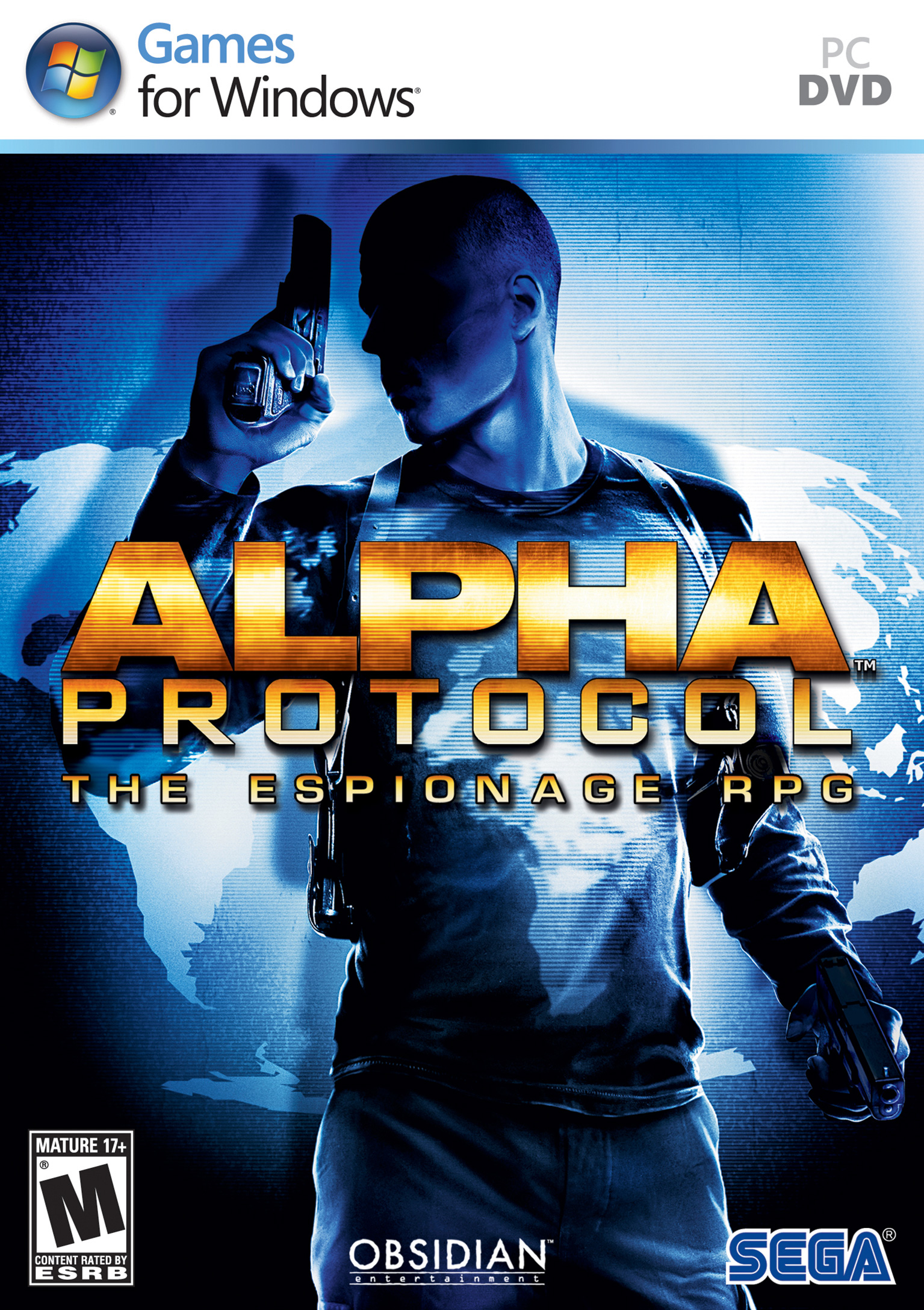 Alpha Protocol - predn DVD obal 2