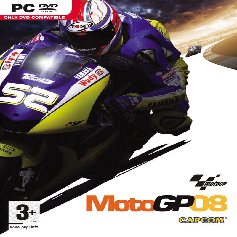 MotoGP 08 - predn CD obal