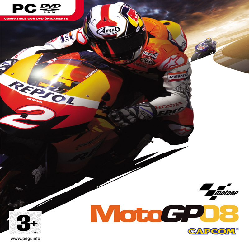MotoGP 08 - predn CD obal 3
