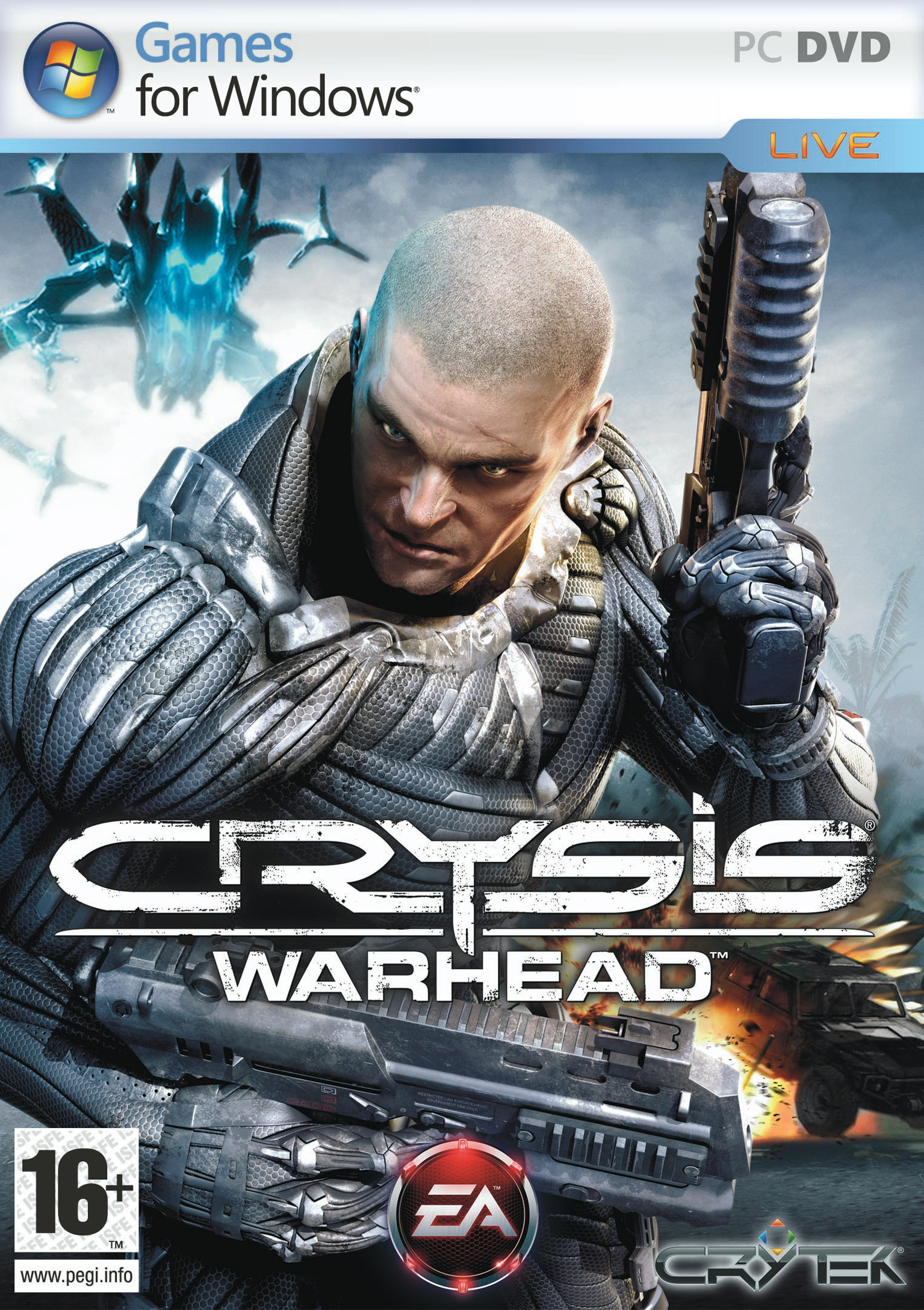 Crysis: Warhead - predn DVD obal