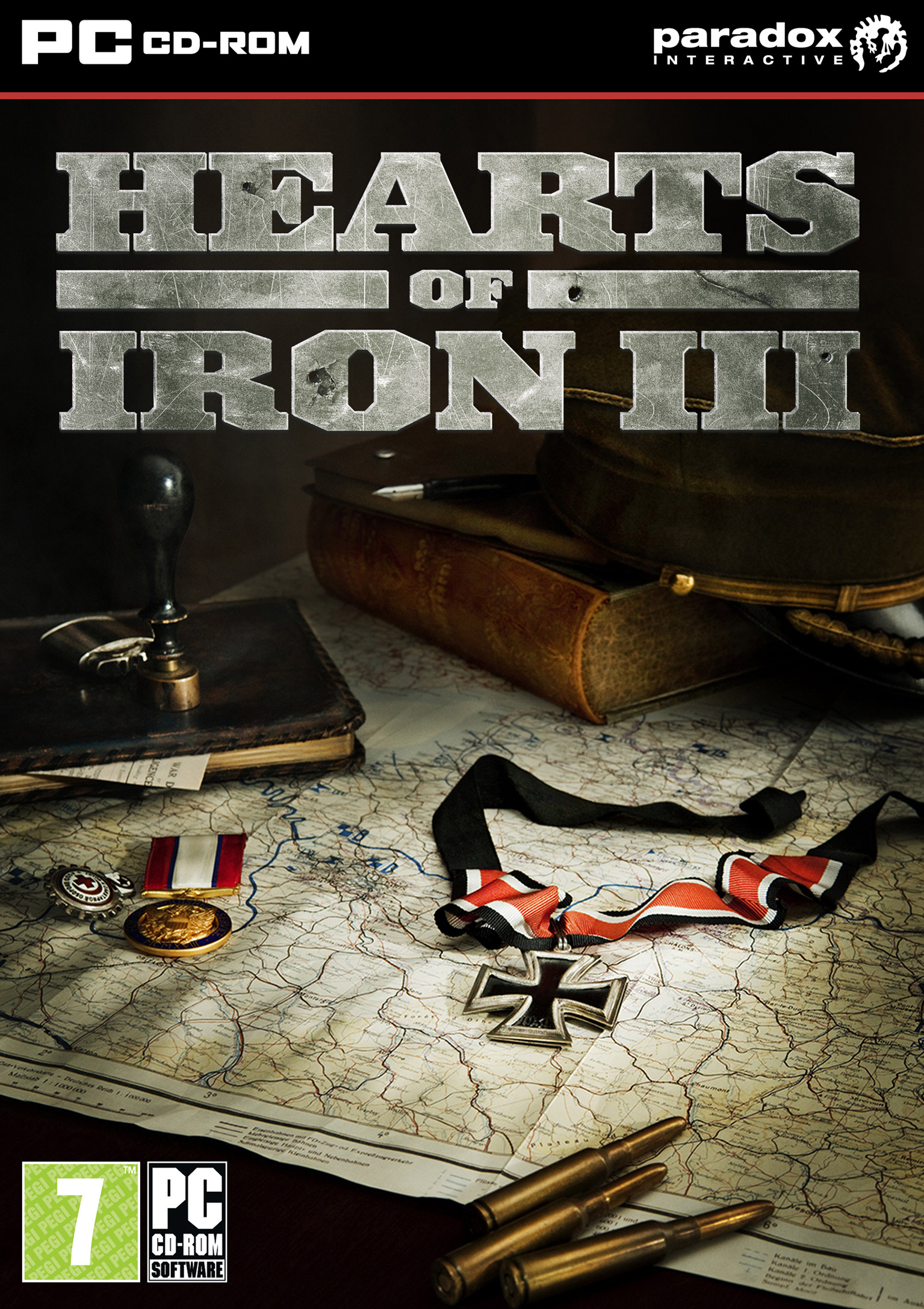 Hearts of Iron 3 - predn DVD obal
