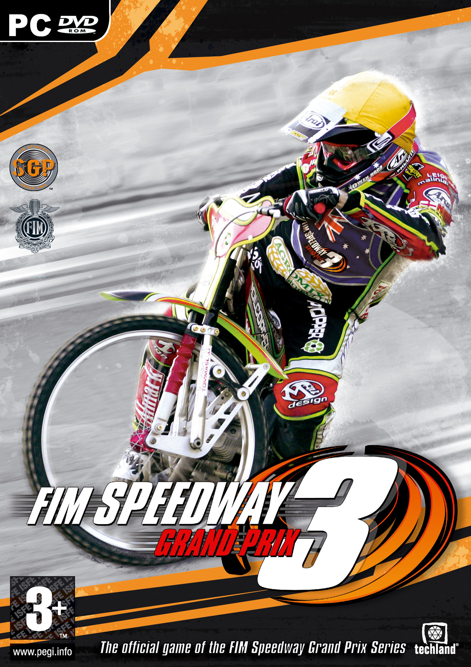 FIM Speedway Grand Prix 3 - predn DVD obal