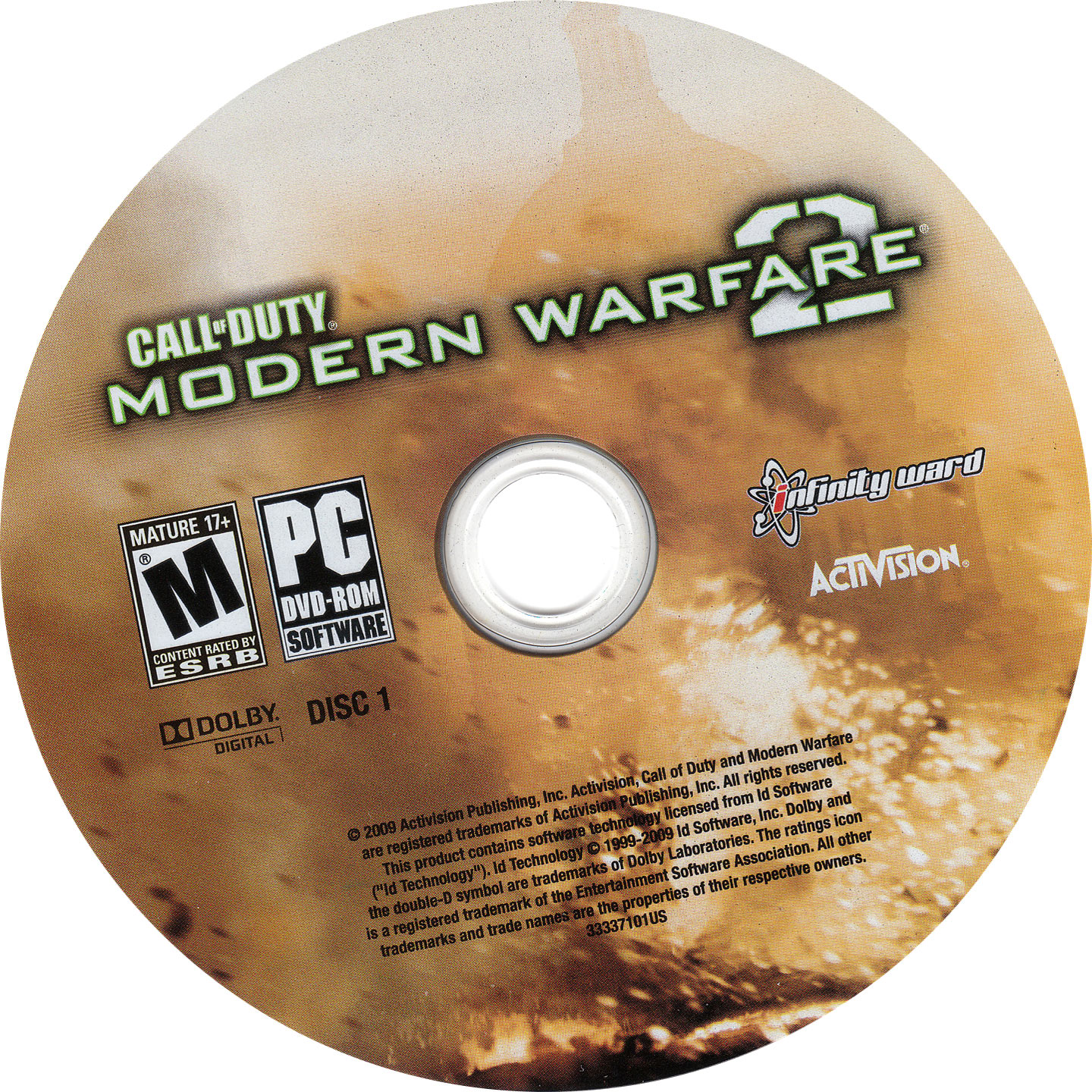 Call of Duty: Modern Warfare 2 - CD obal
