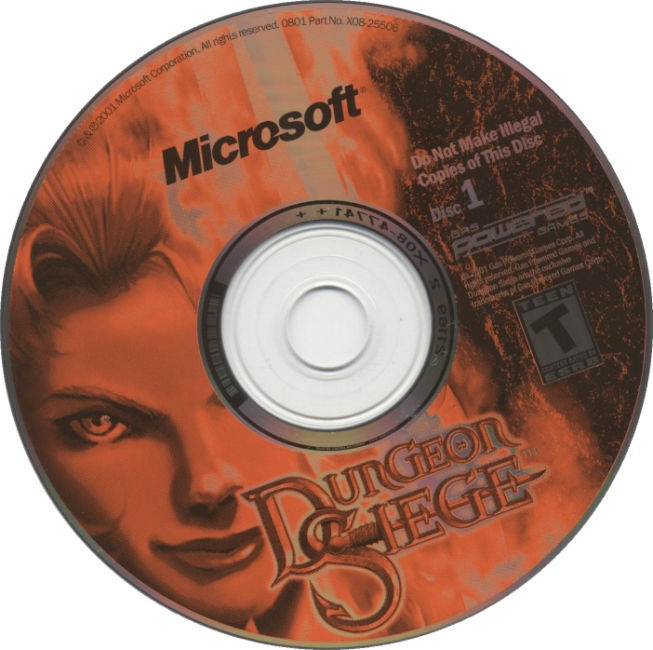 Dungeon Siege - CD obal