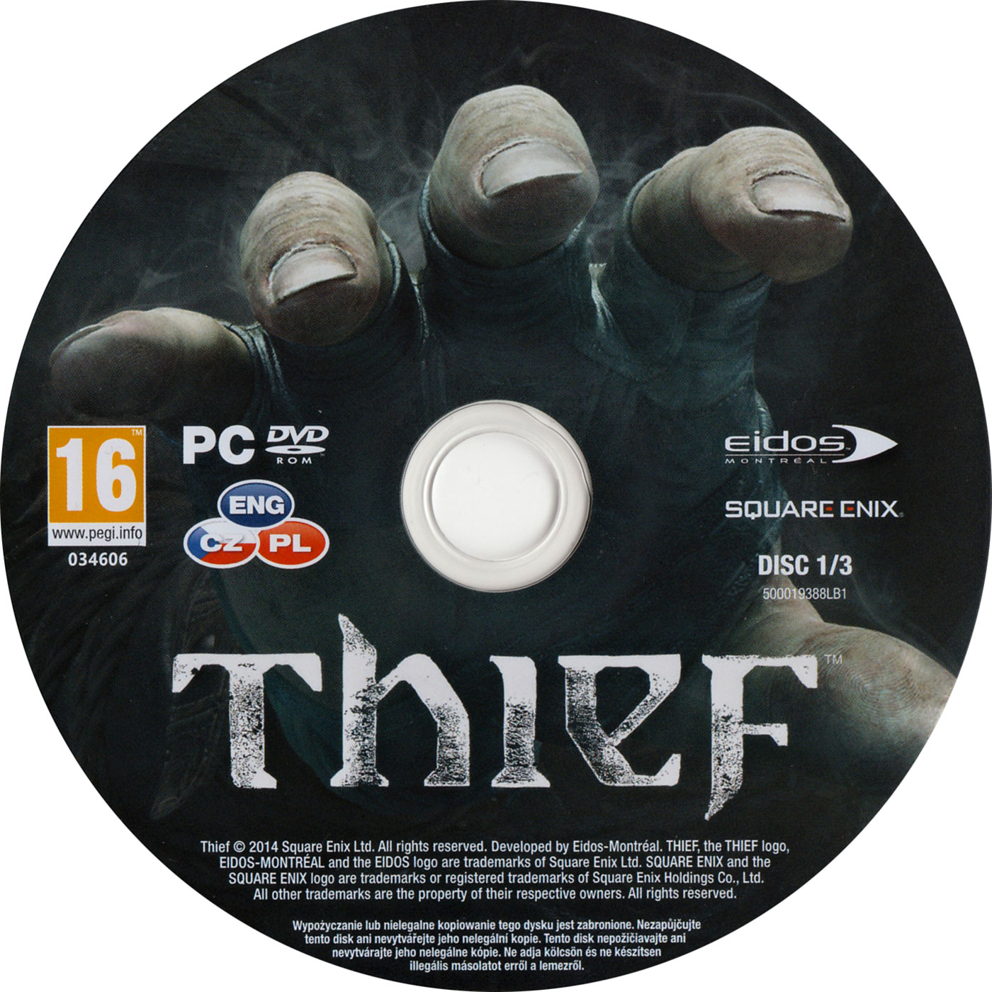 Thief 4 - CD obal