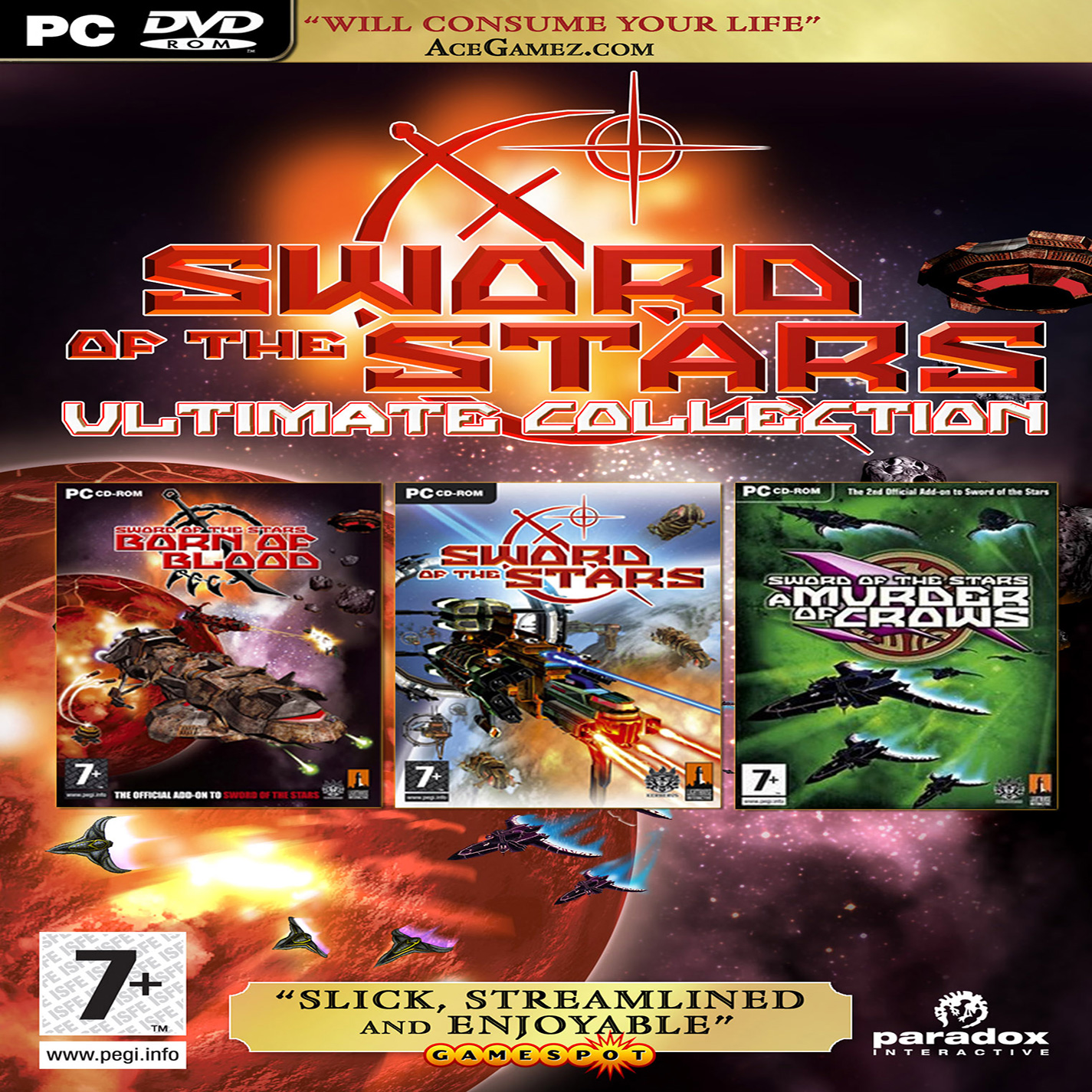 Sword of the Stars: Ultimate Collection - predn CD obal