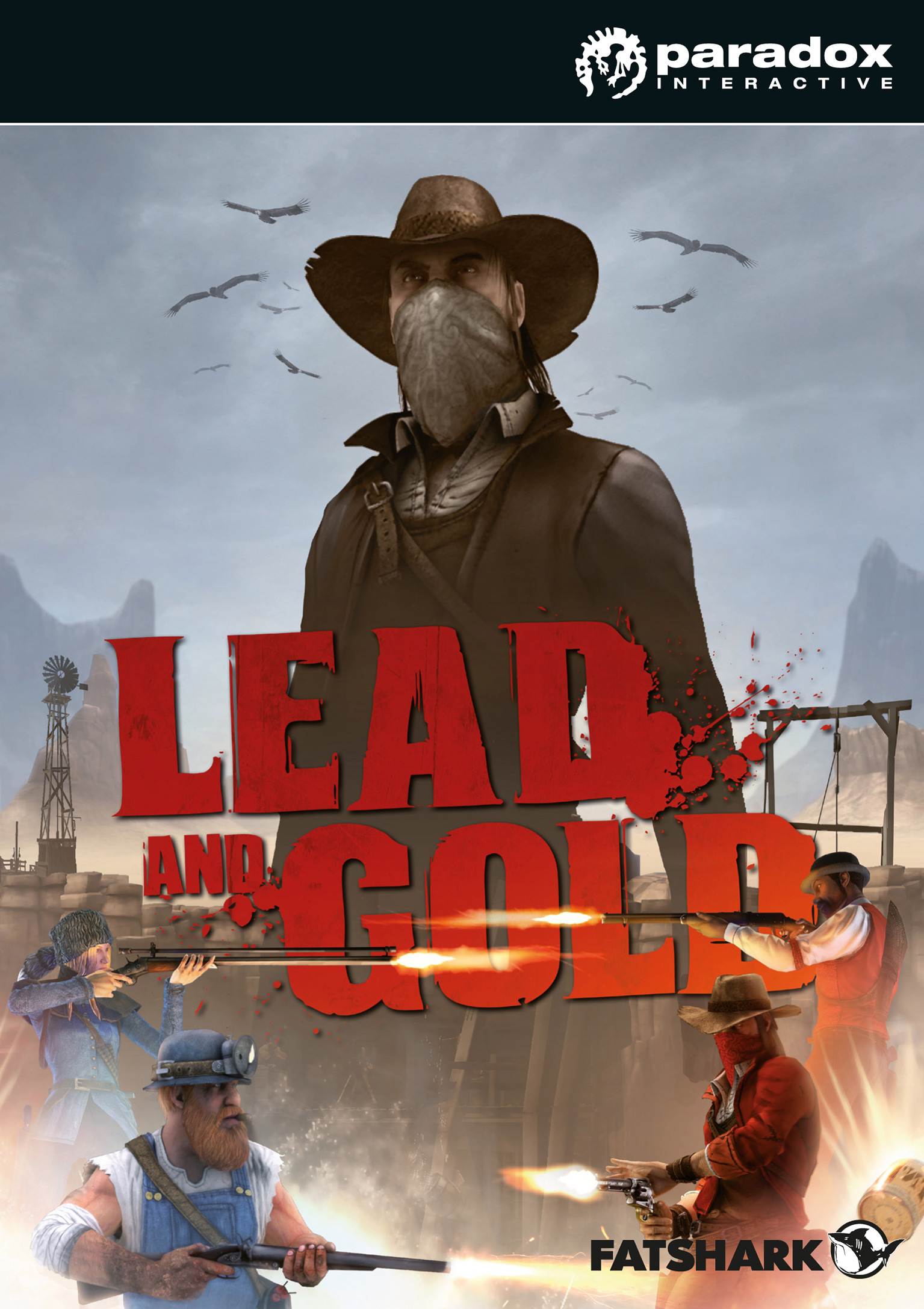 Lead and Gold: Gangs of the Wild West - predn DVD obal