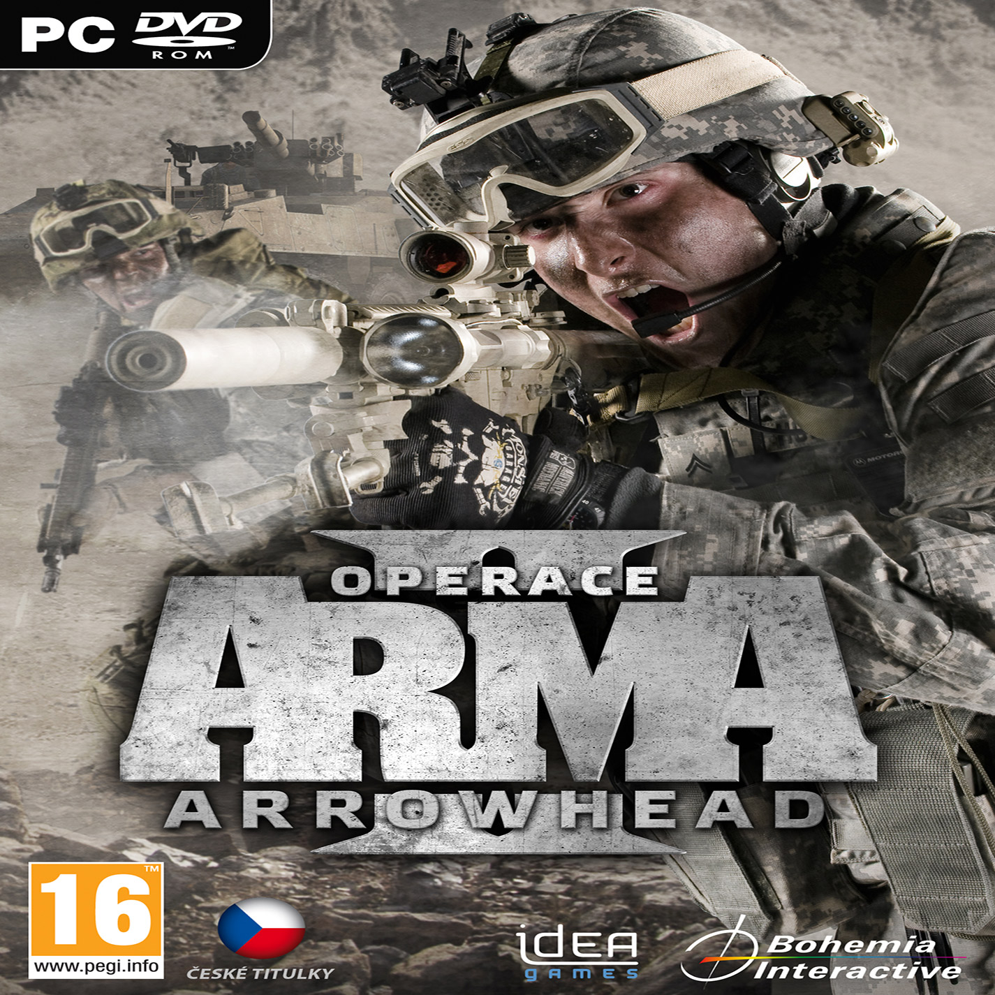 ARMA II: Operation Arrowhead - predn CD obal