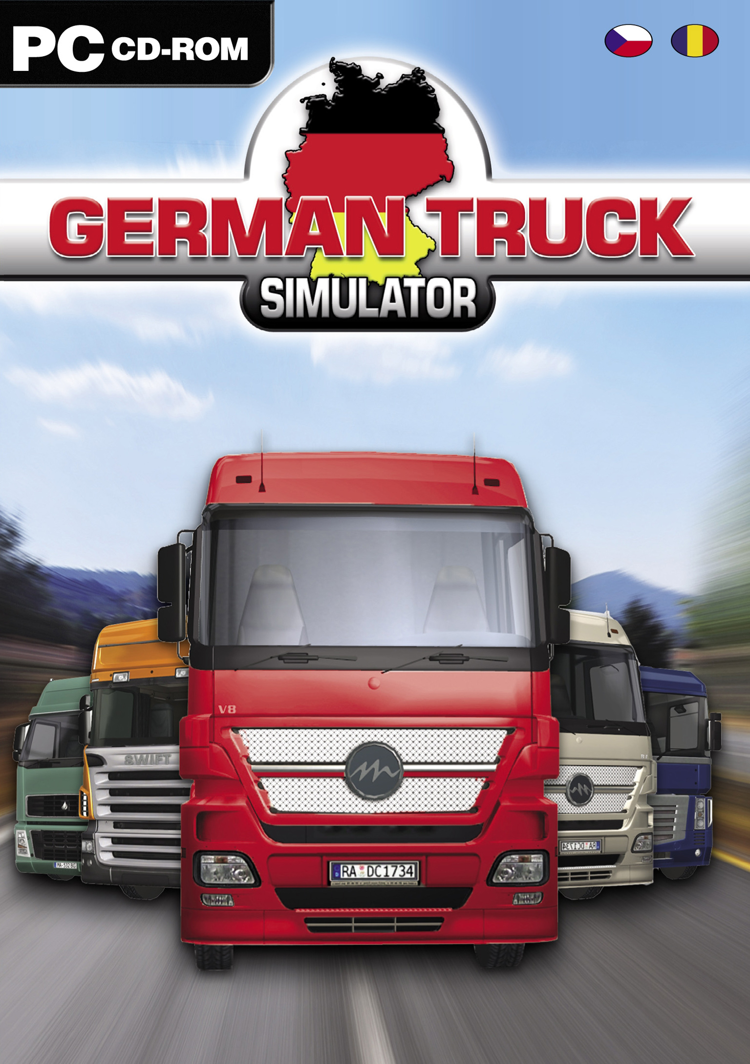 German Truck Simulator - predn DVD obal 2