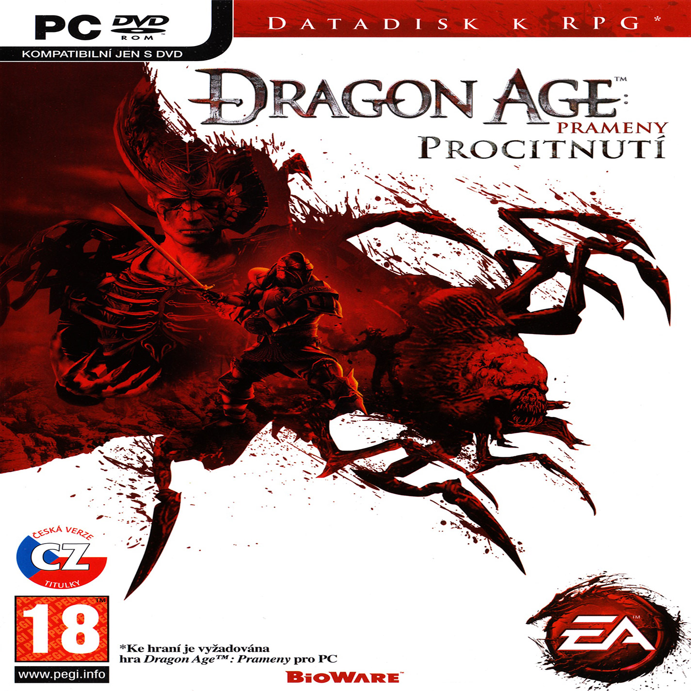 Dragon Age: Origins - Awakening - predn CD obal
