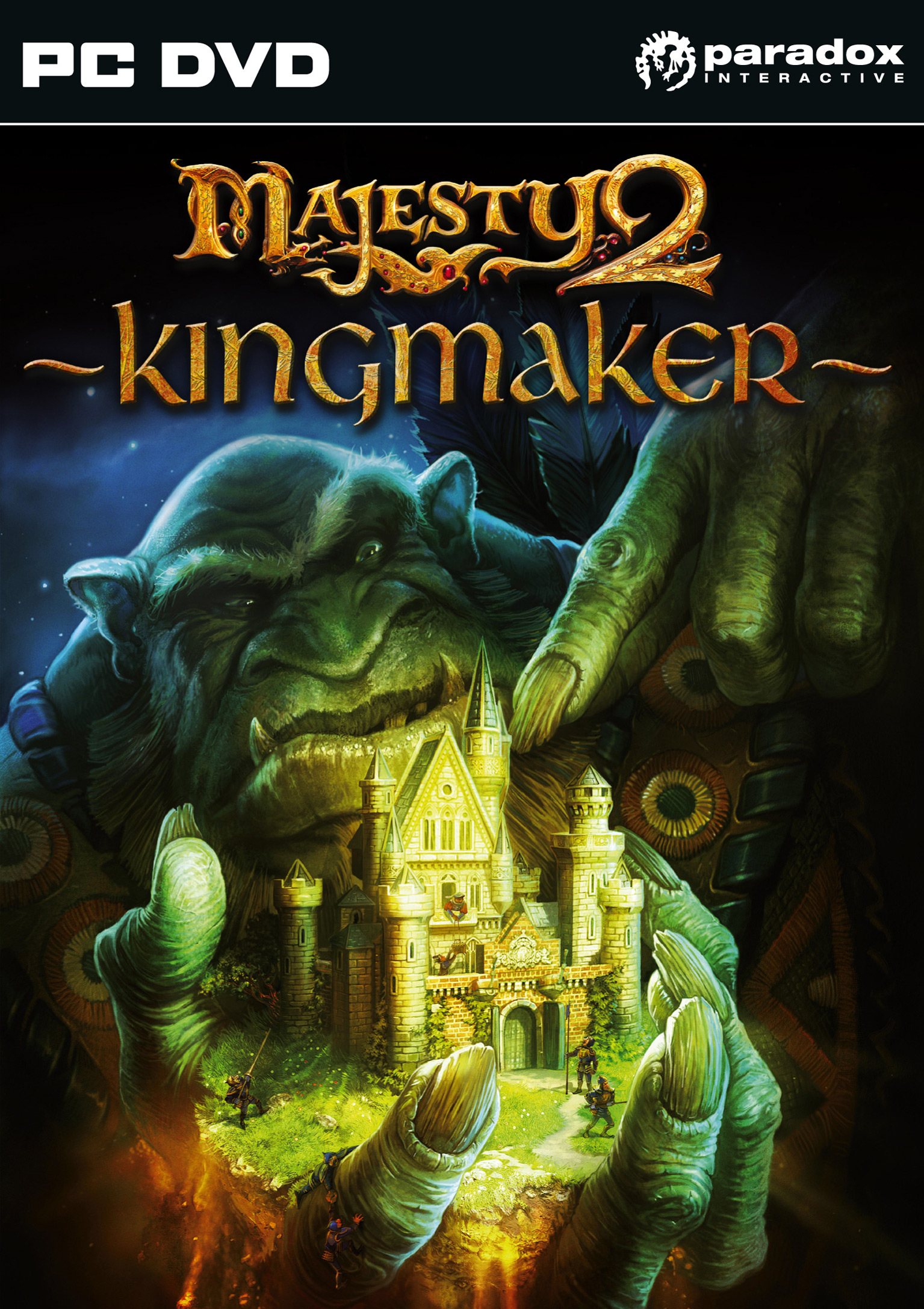 Majesty 2: Kingmaker - predn DVD obal