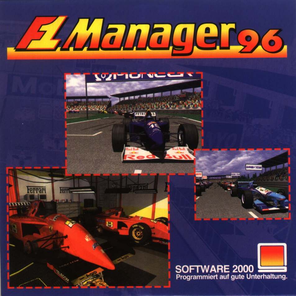 F1 Manager 96 - predn CD obal