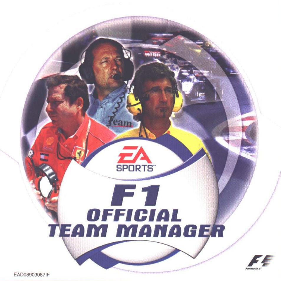 F1 Official Team Manager - predn CD obal