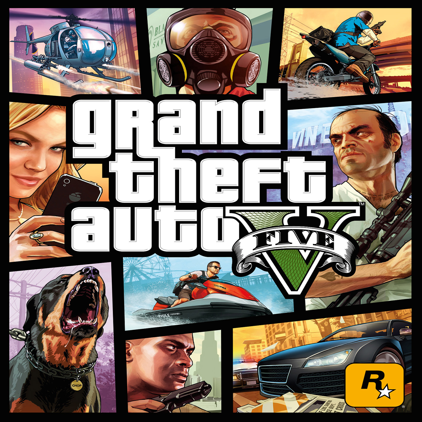 Grand Theft Auto V - predn CD obal